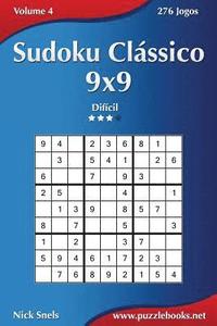 bokomslag Sudoku Clássico 9x9 - Difícil - Volume 4 - 276 Jogos
