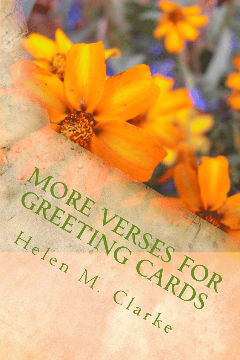 Helen M Clarke, Helen M. Clarke - More Verses For Greeting Cards, Häftad