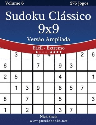 Sudoku de Letras 9x9 Versão Ampliada - Fácil ao Extremo - Volume 10 - 276  Jogos