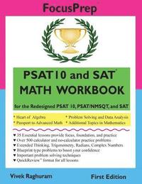 bokomslag PSAT 10 and SAT MATH WORKBOOK: for the Redesigned PSAT 10, PSAT/NMSQT, and SAT