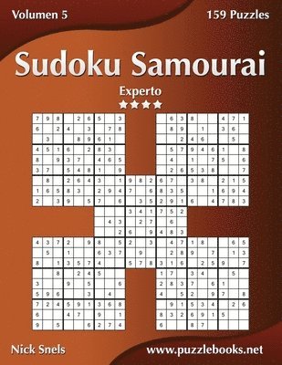 Sudoku Samurai - Experto - Volumen 5 - 159 Puzzles 1