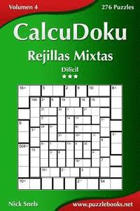 bokomslag CalcuDoku Rejillas Mixtas - Difícil - Volumen 4 - 276 Puzzles
