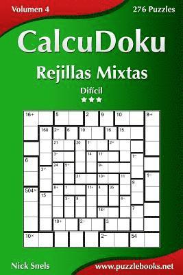 CalcuDoku Rejillas Mixtas - Difícil - Volumen 4 - 276 Puzzles 1