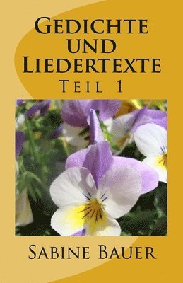 Gedichte und Liedertexte 1