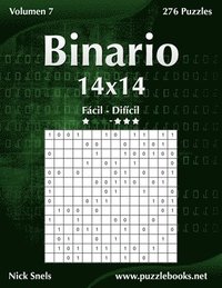 bokomslag Binario 14x14 - De Fácil a Difícil - Volumen 7 - 276 Puzzles