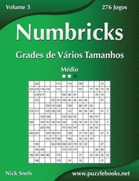 bokomslag Numbricks Grades de Vrios Tamanhos - Mdio - Volume 3 - 276 Jogos