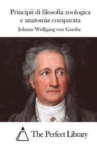 bokomslag Principii di filosofia zoologica e anatomia comparata
