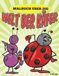 bokomslag Malbuch über die Welt der Käfer