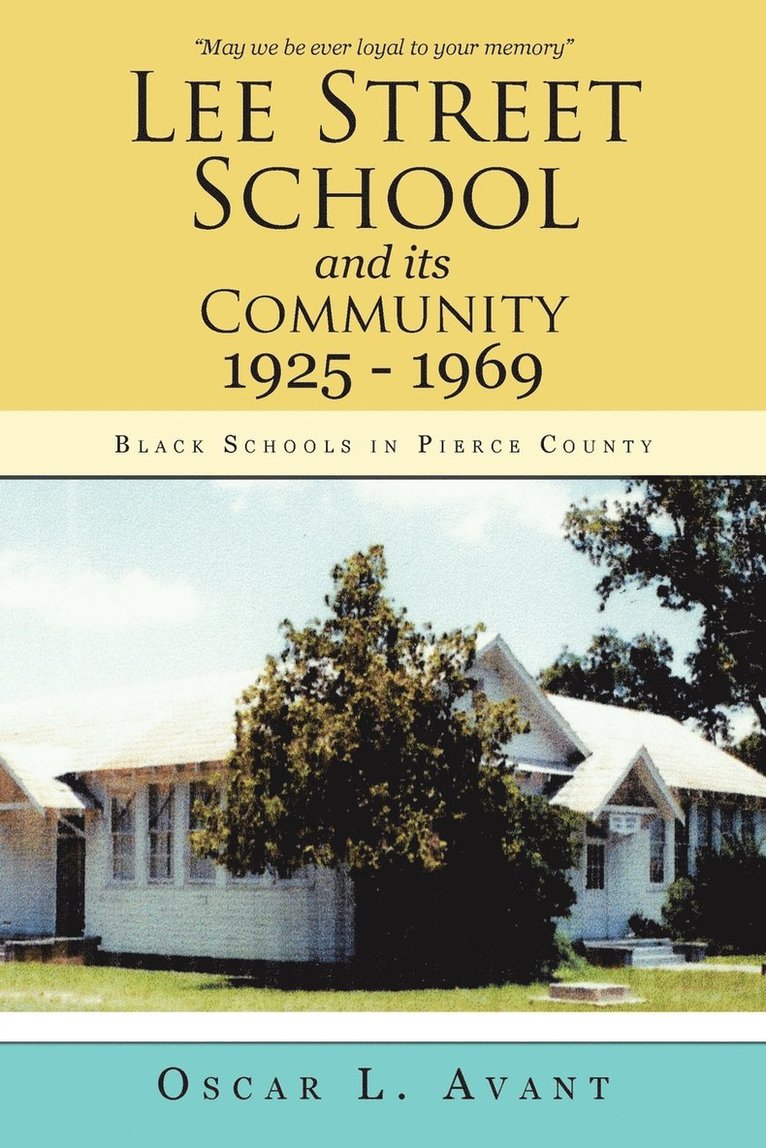 Lee Street School and its Community 1925 - 1969 1