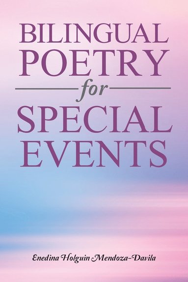 bokomslag Bilingual Poetry for Special Events