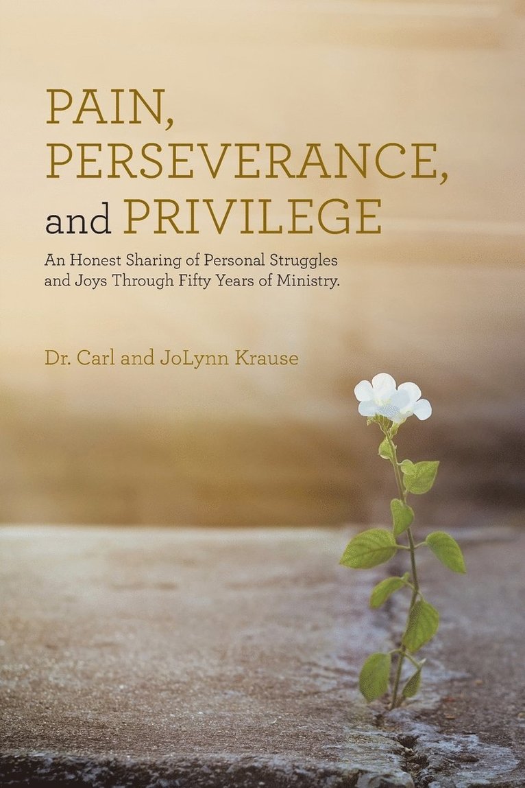 Pain, Perseverance, and Privilege 1