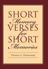 bokomslag Short Memory Verses for Short Memories
