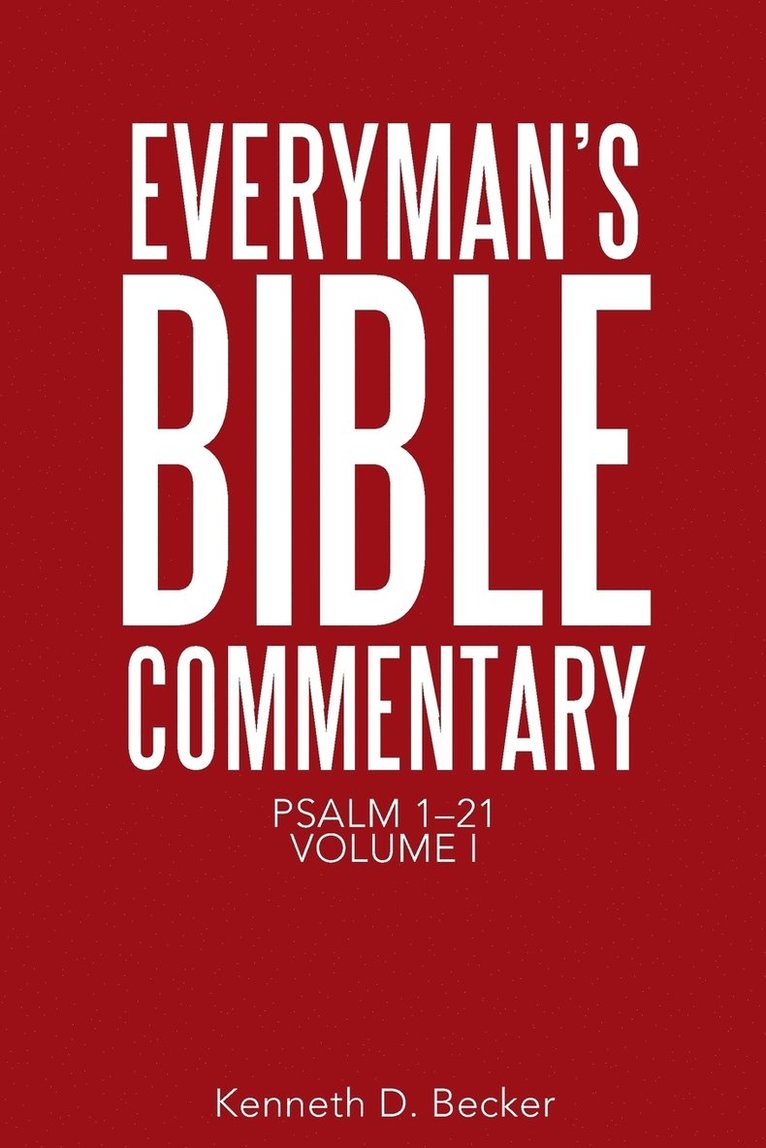 Kenneth D Becker, Kenneth D. Becker - Everyman's Bible Commentary, Häftad