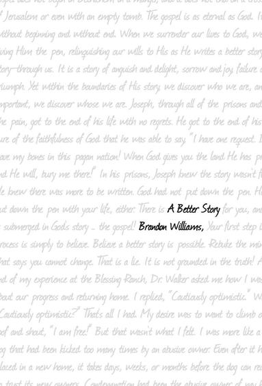 Brandon Williams - Better Story, Inbunden