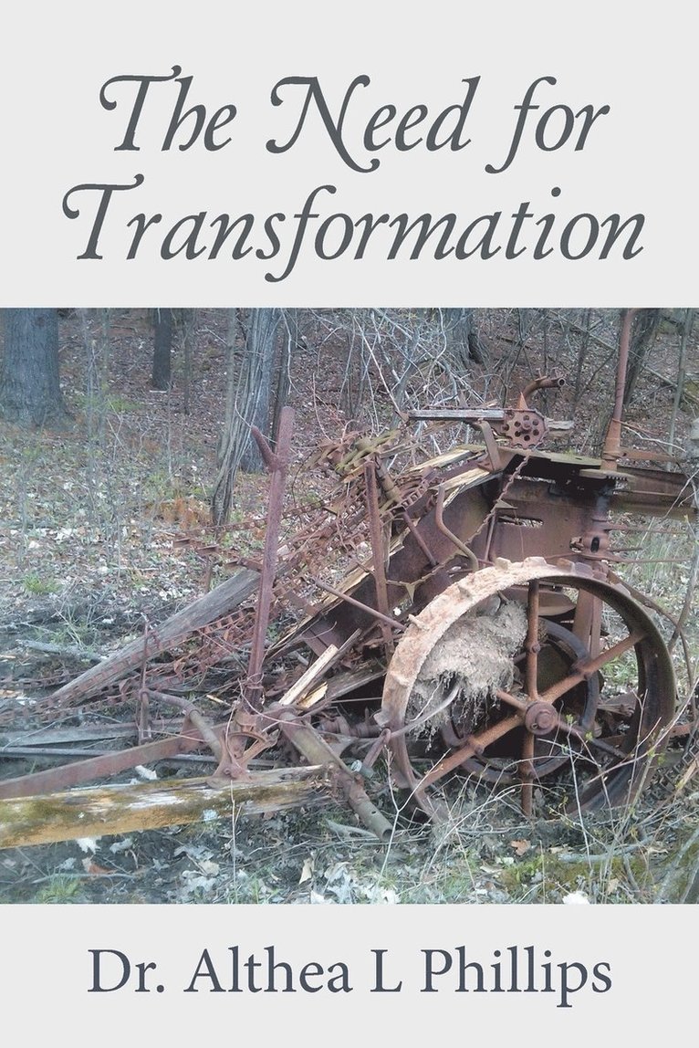 Althea L Phillips - Need for Transformation, Häftad. Tillgänglighet: Lägg i varukorg