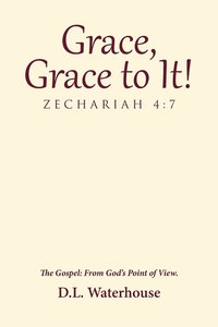 bokomslag Grace, Grace to It! Zechariah 4