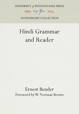 bokomslag Hindi Grammar and Reader