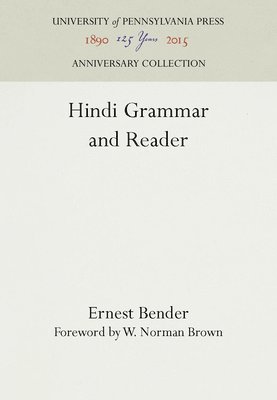 Hindi Grammar and Reader 1