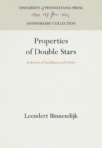 bokomslag Properties of Double Stars