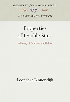 bokomslag Properties of Double Stars