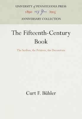 bokomslag The Fifteenth-Century Book