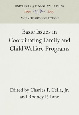 bokomslag Basic Issues in Coordinating Family and Child Welfare Programs