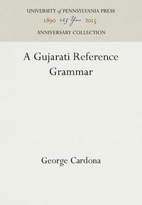 bokomslag A Gujarati Reference Grammar