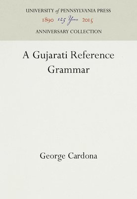 bokomslag A Gujarati Reference Grammar