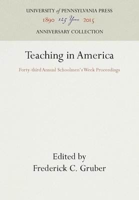 Teaching in America 1