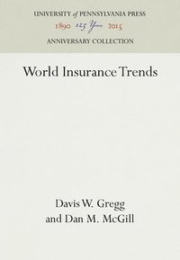 bokomslag World Insurance Trends