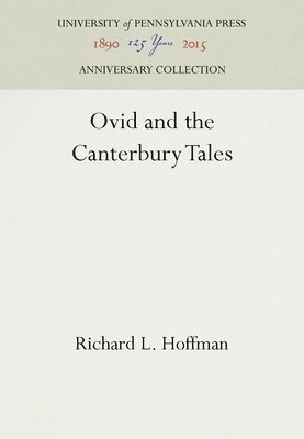 bokomslag Ovid and the Canterbury Tales