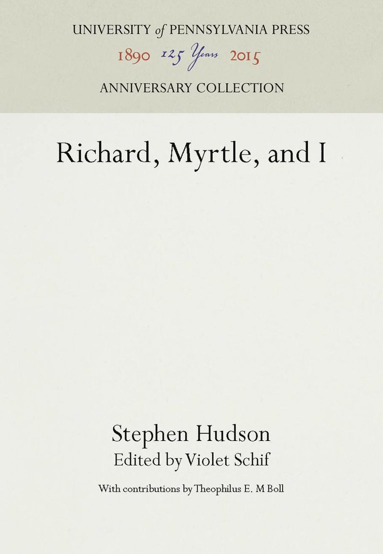 Richard, Myrtle, and I