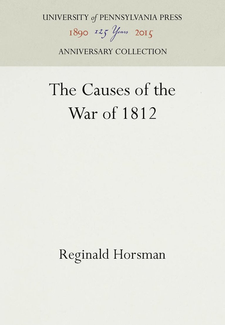 Causes of the War of 1812
