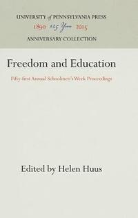 bokomslag Freedom and Education