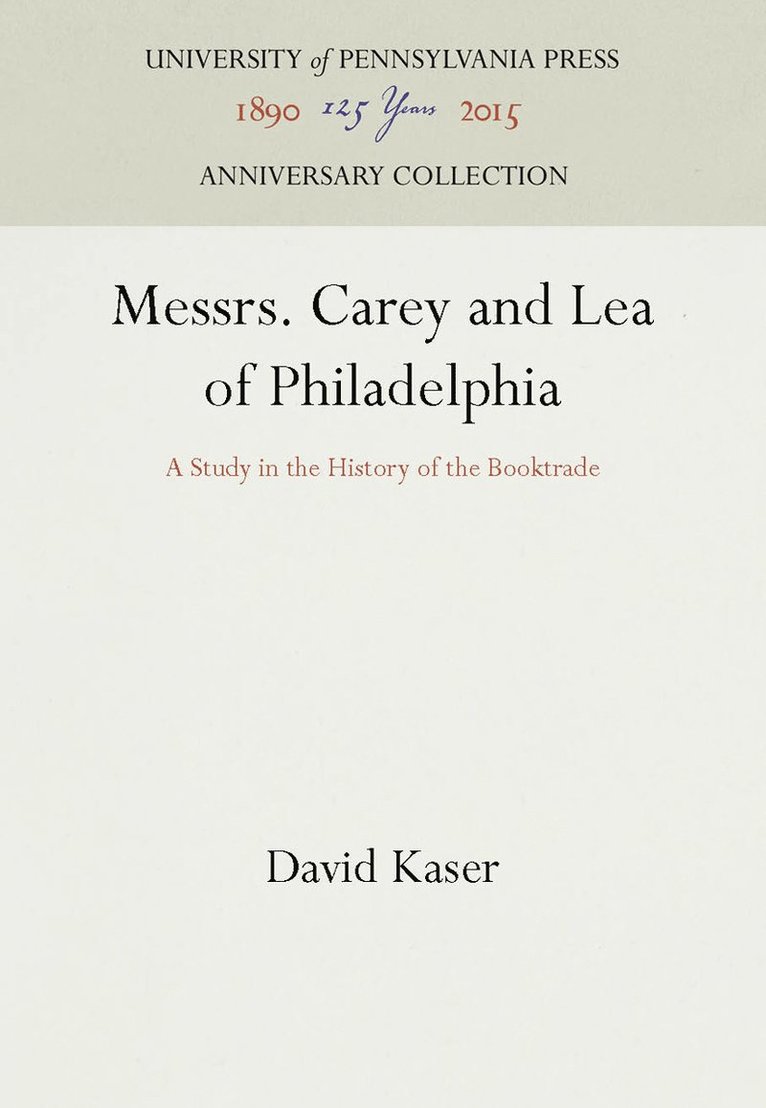 Messrs. Carey and Lea of Philadelphia 1