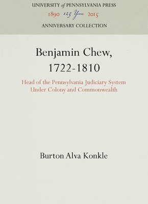 Benjamin Chew, 1722-1810 1
