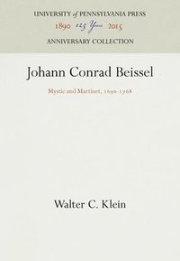 bokomslag Johann Conrad Beissel