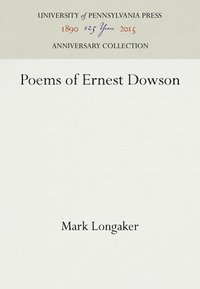 bokomslag Poems of Ernest Dowson