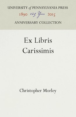 bokomslag Ex Libris Carissimis