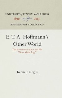 bokomslag E. T. A. Hoffmann's Other World