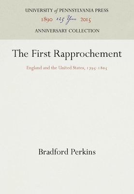 bokomslag The First Rapprochement