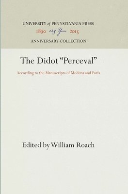 bokomslag Didot "Perceval"