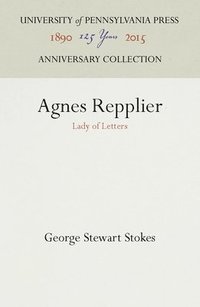 bokomslag Agnes Repplier