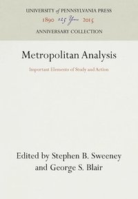 bokomslag Metropolitan Analysis