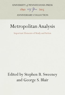 bokomslag Metropolitan Analysis