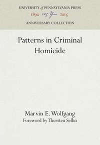 bokomslag Patterns in Criminal Homicide
