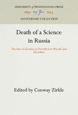bokomslag Death of a Science in Russia