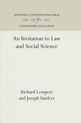 bokomslag Invitation to Law and Social Science