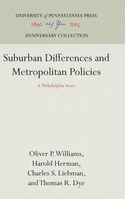 Suburban Differences and Metropolitan Policies 1