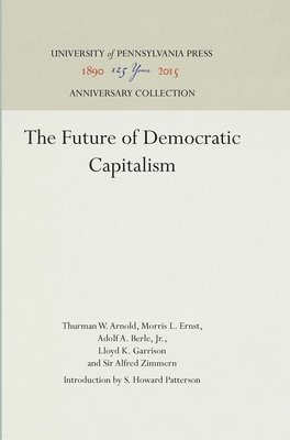 bokomslag Future of Democratic Capitalism